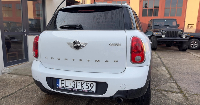 MINI Countryman cena 35900 przebieg: 179000, rok produkcji 2013 z Łódź małe 67